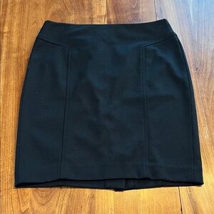 LOFT Black Mini Skirt